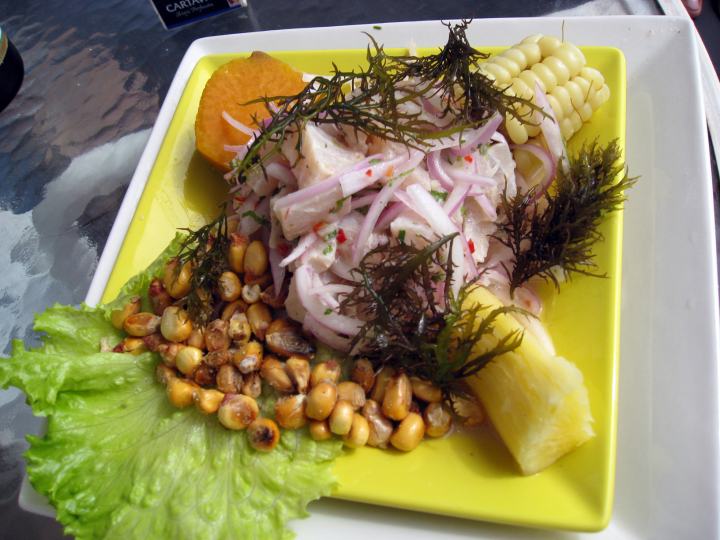 Ceviche de pescado